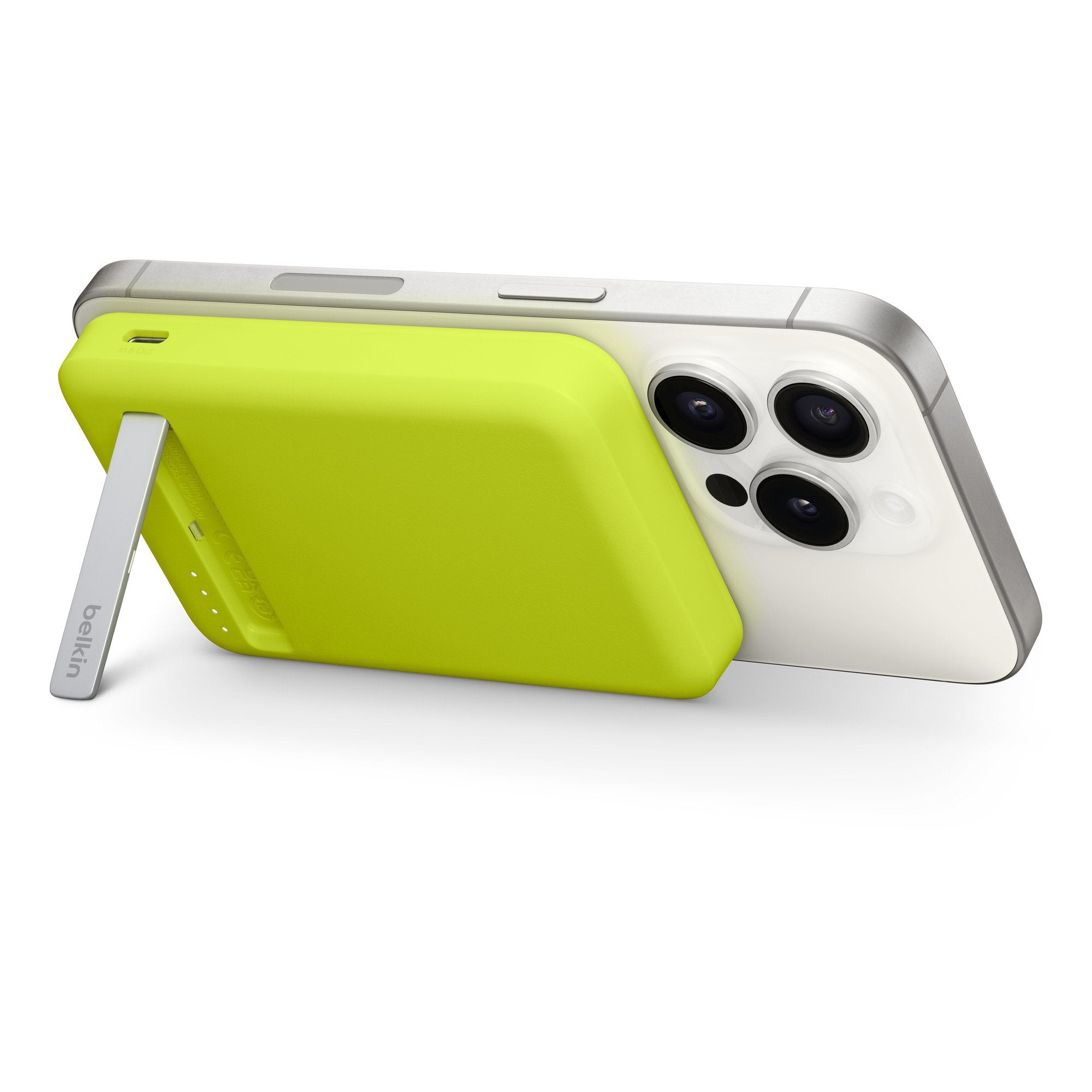 Belkin BOOST CHARGE PRO Magnetic Power Bank 5K (MagSafe compatible) - Green - 4